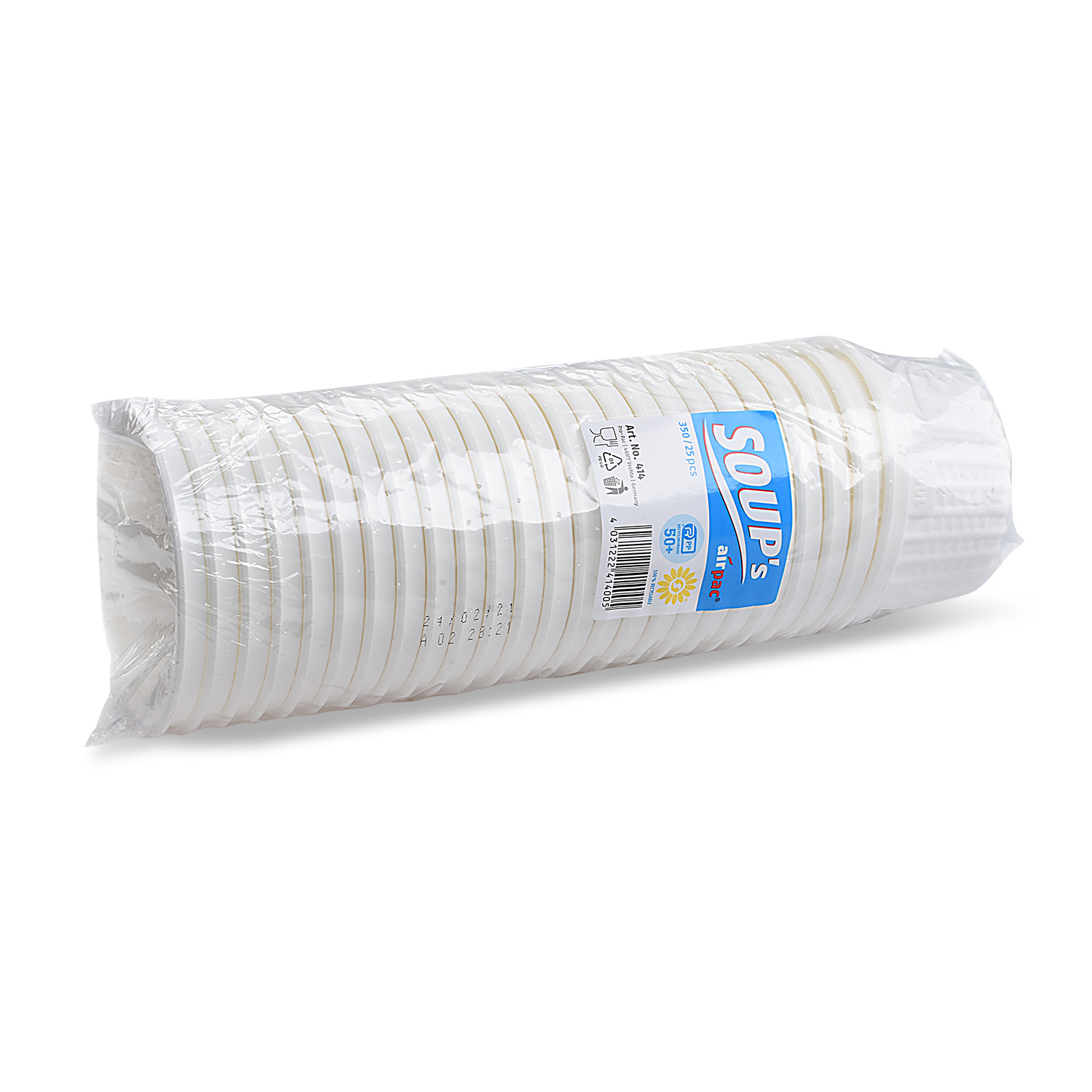 Miska (XPP) Airpac biela Ø115mm 350ml [25 ks]